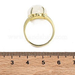 Brass Cuff Open Rings&nbsp;RJEW-D347-04G-16