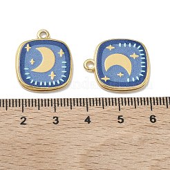 304 Stainless Steel Enamel Pendants&nbsp;STAS-K295-61G