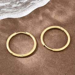 304 Stainless Steel Huggie Hoop Earrings&nbsp;SA-CBA02E8-11G