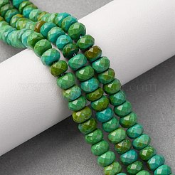 Natural Magnesite Beads Strands&nbsp;TURQ-P027-29-4x6mm