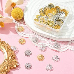 100Pcs 3 Style Iron Bead Caps&nbsp;IFIN-YW0001-77