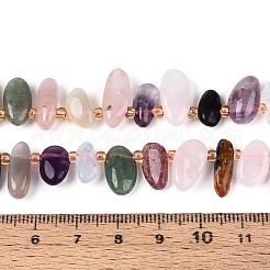 Natural Mixed Gemstone Beads Strands&nbsp;G-Z091-A27