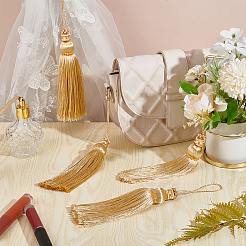 Polyester Tassel Pendant Decorations&nbsp;DIY-WH0542-06A
