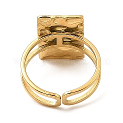 304 Stainless Steel Open Cuff Rings&nbsp;RJEW-Z018-17G