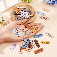 Microfiber Leather Labels&nbsp;DIY-TA0003-13