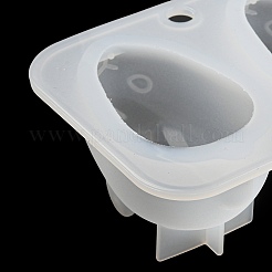 3D Rabbit Food Grade Silicone Molds&nbsp;DIY-F147-01