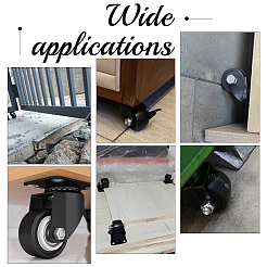 Polyurethane (PU) Replacement Office Swivel Chair Fixed Casters&nbsp;FIND-CA0004-27