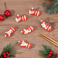 6Pcs 3 Style Porcelain Chopsticks Stand&nbsp;DJEW-FG0001-25