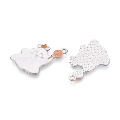 Halloween Theme Alloy Enamel Pendants&nbsp;ENAM-T022-54P-11
