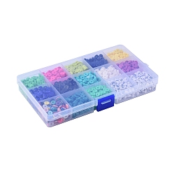 2470~2600 Pcs 13 Colors Heishi Beads Kits&nbsp;DIY-X0293-75