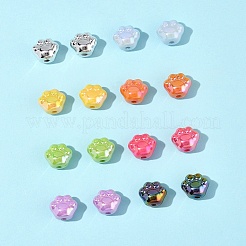 32Pcs UV Plating Acrylic Beads&nbsp;PACR-FS0001-04