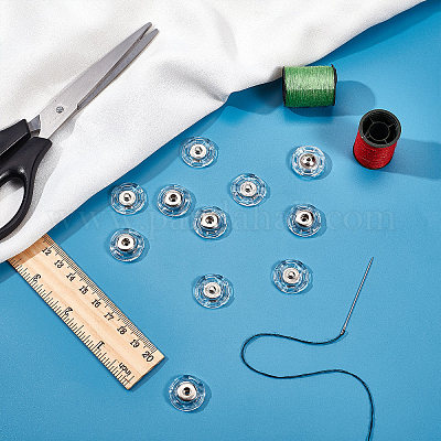 25Pcs Plastic Snap Button&nbsp;BUTT-GF0001-15-1