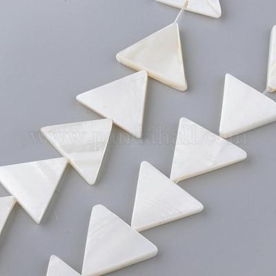 Natural Freshwater Shell Beads Strands&nbsp;SHEL-Q008-40-1