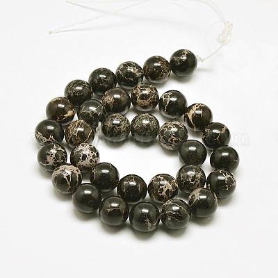 Natural Imperial Jasper Beads Strands&nbsp;G-I122-8mm-11-1