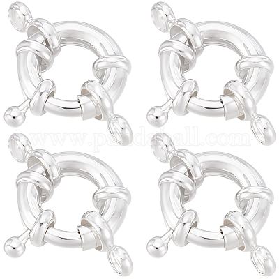 12Pcs Brass Spring Ring Clasps&nbsp;KK-BBC0024-17A-1