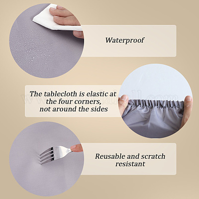 Polyester Tablecloth&nbsp;AJEW-WH20010-92A-01-1