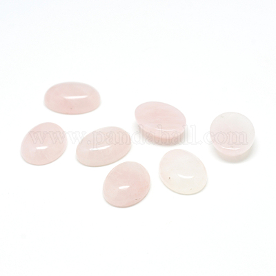 Natural Rose Quartz Gemstone Cabochons&nbsp;G-T020-12x16mm-17-1