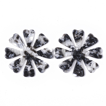 Cellulose Acetate(Resin) Pendants&nbsp;KY-S157-24B-1