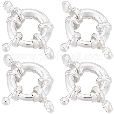 12Pcs Brass Spring Ring Clasps&nbsp;KK-BBC0024-17A-1
