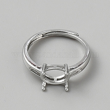 Brass Adjustable Ring Components LS-FIND-WH0817-014P-B-1-1
