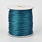 Eco-Friendly Korean Waxed Polyester Cord, Teal, 1.5mm, about 169.51~174.98 Yards(155~160m)/Roll