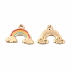 Alloy Enamel Pendants&nbsp;FIND-A025-15G-01-1