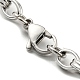 Non-Tarnish 304 Stainless Steel Figaro Chain Bracelet&nbsp;BJEW-C042-01P-3
