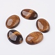 Natural Tiger Eye Flat Back Cabochons&nbsp;G-G741-30x40mm-01-1