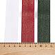 9 Yards 3 Styles Christmas Theme Polyester & Polycotton Ribbons Sets&nbsp;SRIB-A015-01A-01-3