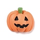 Pumpkin Opaque Resin Cabochons&nbsp;X-RESI-F031-05-2