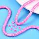 Handmade Polymer Clay Beads Strands&nbsp;CLAY-CJC0015-01I-7