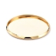 304 Stainless Steel Cabochon Settings&nbsp;STAS-Y001-12I-G-4
