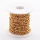 304 Stainless Steel Twisted Chains&nbsp;CHS-K003-02G-0.5MM-2