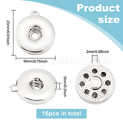 Alloy Hang Snap Base Pendant&nbsp;FIND-FG0001-97