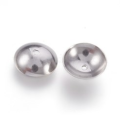 Non-Tarnish 201 Stainless Steel Bead Caps&nbsp;STAS-F188-16P
