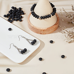 2 Strands Natural Lava Rock Beads Strands&nbsp;G-OC0004-09