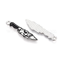 Halloween Theme Alloy and Enamel Pendants&nbsp;ENAM-T021-30A-01