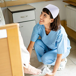 2Pcs Cotton Nurse Hat&nbsp;AJEW-CN0005-18