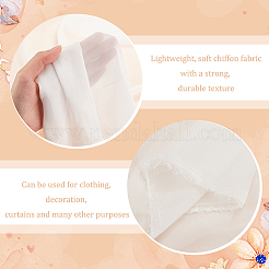 Chiffon Polyester Fabric&nbsp;DIY-WH0304-944C