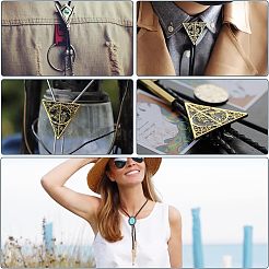 3Pcs Iron Bolo Tie Slide Clasps&nbsp;FIND-ANB0003-18LG