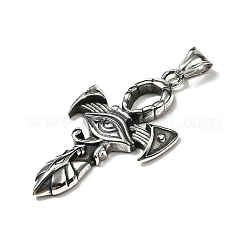 Tibetan Style Alloy Pendants&nbsp;FIND-H018-01AS
