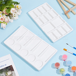 2Pcs 2 Styles Porcelain Palette&nbsp;DIY-GO0003-38