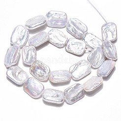 1 Strand Natural Baroque Pearl Keshi Pearl Beads Strands&nbsp;PEAR-SC0001-48