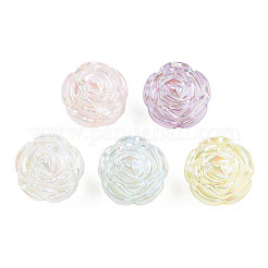 Plating Acrylic Beads&nbsp;OACR-N010-048B