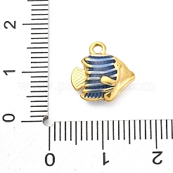 304 Stainless Steel Enamel Pendants&nbsp;STAS-B085-38G-01