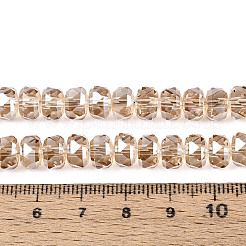Electroplate Glass Beads Strands&nbsp;EGLA-T021-20K