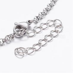 Tarnish Resistant 304 Stainless Steel Anklets&nbsp;AJEW-AN00208