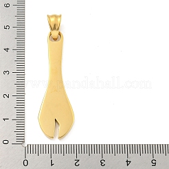 Ion Plating(IP) 304 Stainless Steel Pendants&nbsp;STAS-C102-08G