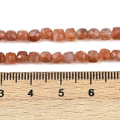 Natural Sunstone Beads Strands&nbsp;G-L537-016B
