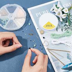 DIY Charm Bracelet Making Kits&nbsp;DIY-AR0002-47